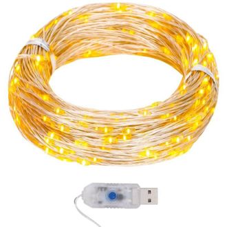 vidaXL Guirnalda De Micro Luces Led 40 M 400 Led Blanco C&aacute;lido Vidaxl