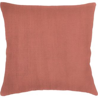 Anaya with Love So Soft Linen Euro Pillow with Down Alternative Insert in White at Nordstrom, Size 26X26