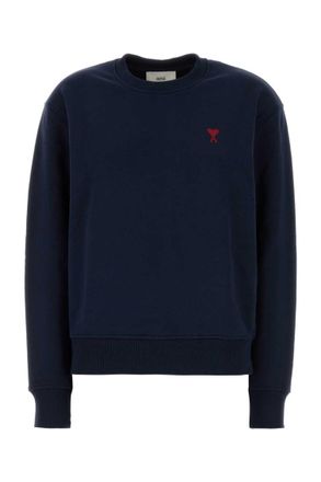 Ami Midnight Blue Stretch Sweatshirt