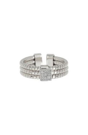 Meshmerise Textured Diamond Ring - 0.04ct. in White at Nordstrom Rack