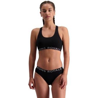 Mons Royale Sierra Sports Bra - Womens in Black Ii at Nordstrom, Size X-Large