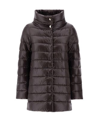 Herno Dark Brown Turtle Neck Jacket
