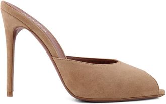 PARIS TEXAS peep-toe heeled sandals - Neutrals