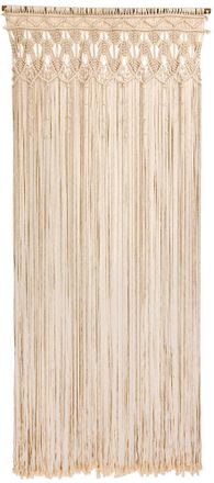 MOREL Rideau Porti&egrave;re Boh&egrave;me Ecru Style Boh&egrave;me, Filtrage Lumi&egrave;re, 90x200cm - Morel