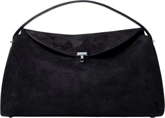Toteme Handbags, female, Brown, Size: ONE SIZE T-Lock Top Handle