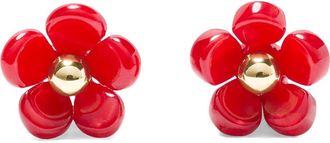 Kate Spade New York summer daze flower stud earrings in Red. at Nordstrom