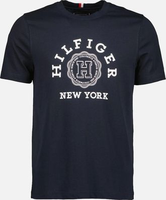Tommy Hilfiger Mens Coin Logo T-Shirt - Blue - Size: 42