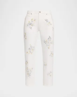 Libertine - Libertine Porcelain Garden Boyfriend Jeans
