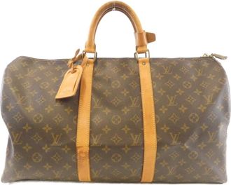 Louis Vuitton Marron Monogram Monogram Boston Bag (Pre-Owned)