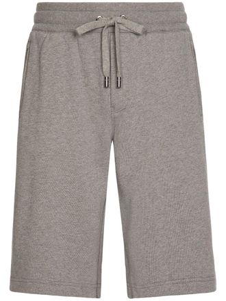 Dolce & Gabbana logo-tag track shorts - Grey