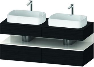 Duravit Qatego Consola Mueble Bajo Lavabo, 2 Extensiones, 2 - Duravit
