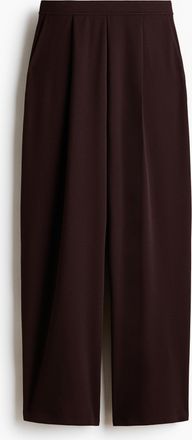 H&M Weite Hose - Brown