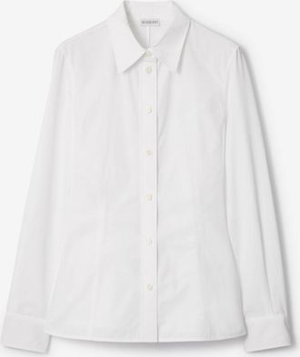Burberry Slim Fit Cotton Poplin Shirt