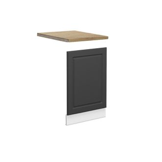 Vicco Panel Frontal Fame-line, Antracita-oro, 45 Cm, Et Roble
