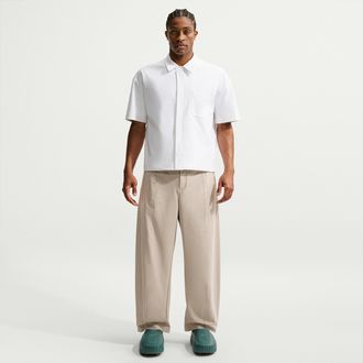 Nike Mens 24.7 PerfectStretch Dri-FIT UV Protection Barrel-Leg Pants in Brown | IM3631-253