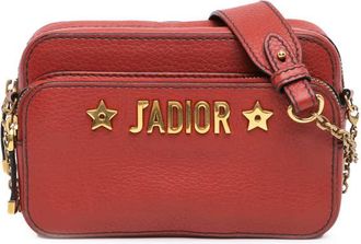 Dior Pre-owned Dior Leather JAdior Camera Bag Ladies 01-RU-1107