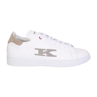 Kiton Sneakers, male, White, Size: 8 US Black Sneakers for Men