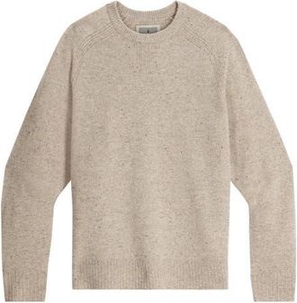 Royal Robbins Rockcraft Merino Wool Crewneck Pullover in Sandstone Heather at Nordstrom, Size Xx-Large