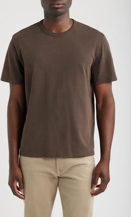 Madewell Allday Garment Dyed Cotton T-Shirt in Dark Cocoa at Nordstrom, Size X-Large