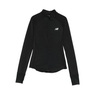 New Balance Zip-front Logo Sweatshirt