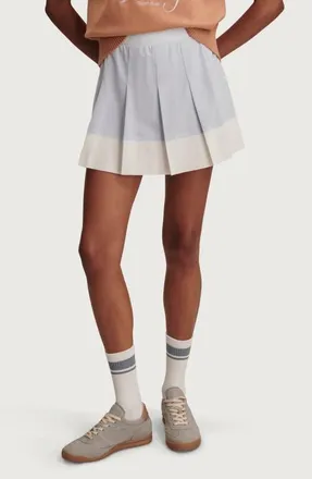 Varley Chase High Waist Skort in Xenon Blue at Nordstrom, Size X-Large