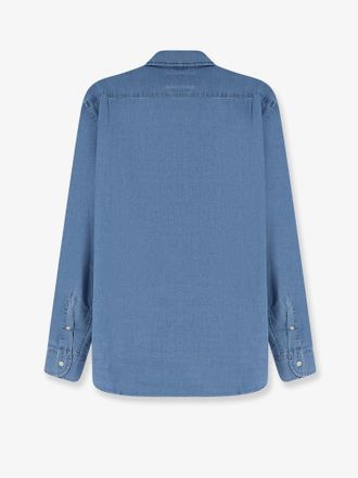 MC2 Saint Barth Light-Wash Denim Shirt - Blue