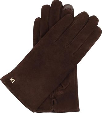 Kazar Su&egrave;de handschoenen - Dames - Handschoenen - Bruin - L - Su&egrave;de - Accessoires