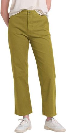 Toad & Co Earthworks High Rise Pant in Green Moss at Nordstrom, Size 12