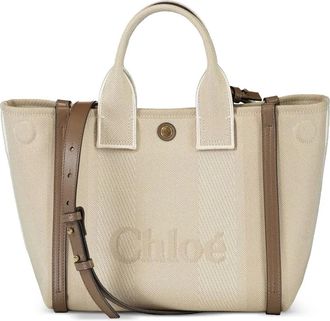 Chloé Borsa tote Carry - Toni neutri