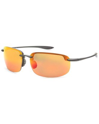 Maui Jim Mens Hookipa Xlarge 68Mm Polarized Sunglasses