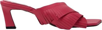Reike Nen Heeled Mules - Dames - Muiltjes - Roze - 37 EU - Leer - Schoenen