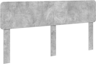 vidaXL Cabecero Gris Concreto 180 Cm Madera Contrachapada Vidaxl