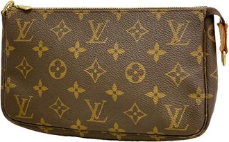 Louis Vuitton Brown Pouch (Pre-Owned)