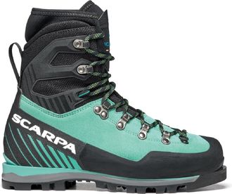 Scarpa Womens Mont Blanc Pro GTX Mountaineering Boots Blue 39.5 EU