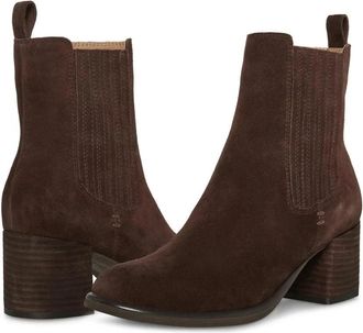 Blondo Mens Blondo Sonali Boots Java Suede Waterproof Ankle Booties HTAT524
