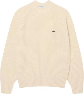 Lacoste Maglieria Girocollo - - Knitwear - Uomo - Beige - S