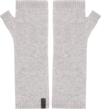 Vince Accessoires, Dames, Grijs, ONE Size, Kasjmier, Brushed Cashmere Arm Warmers