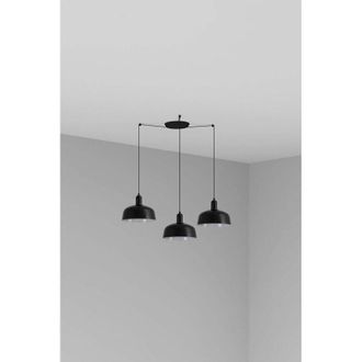Faro Barcelona Tatawin M L&aacute;mpara Colgante 3 Luces Negra 20340-120-3l