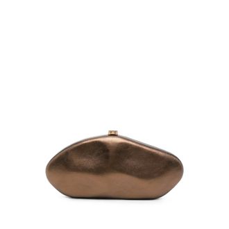 Cult Gaia Caldera Clutch - female - Cult Gaia - Clutches - Brown - ONE SIZE - Bags