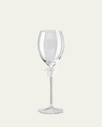 Versace Medusa Lumiere White Wine Glass
