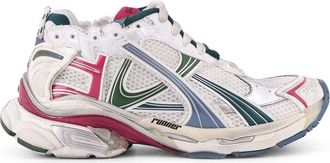 Balenciaga Runner Low-Top Mesh Sneakers-Uomo