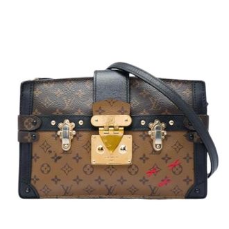 Louis Vuitton Pre-owned Trunk Crossbody Bag - Dames - Pre-owned - Bruin - Maat: ONE Size