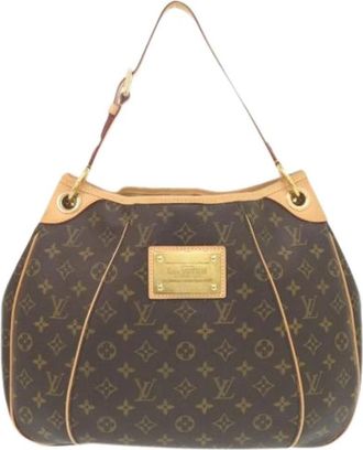 Louis Vuitton Pre-owned Shoulder Bag - Dames - Vintage Schoudertas - Bruin - ONE Size - Vintage