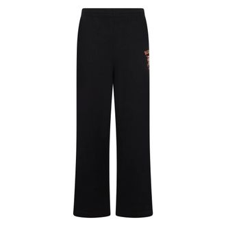 Burberry Sportbroek van Katoen - Heren - Broeken - Zwart - Maat: XL Katoen