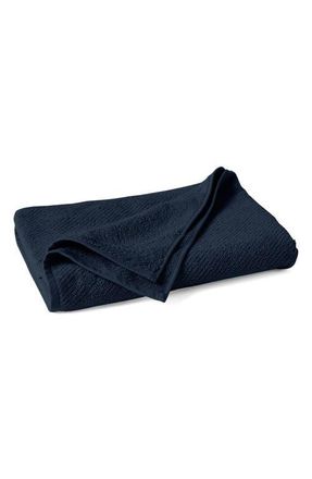 Coyuchi Air Weight Organic Twill Bath Sheet in Midnight Indigo at Nordstrom, Size Bath Towel