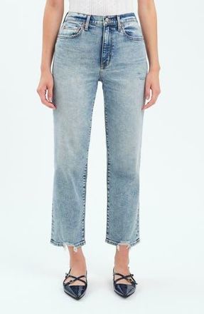 Daze Straight Up Crop Jeans in New Flame Vintage at Nordstrom Rack, Size 25