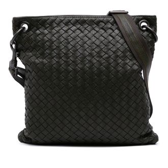 Bottega Veneta Geweven Leren Schoudertas