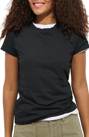Alex Mill Prospect Cotton T-Shirt in Black at Nordstrom, Size X-Small