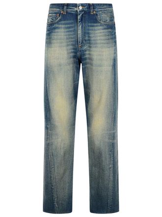 Maison Margiela Light Blue Cotton Jeans