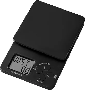 OEM Balanza Para Caf&eacute; Con Temporizador, 3 Kg/0,1 G, Balanza Para Alimentos - Negra